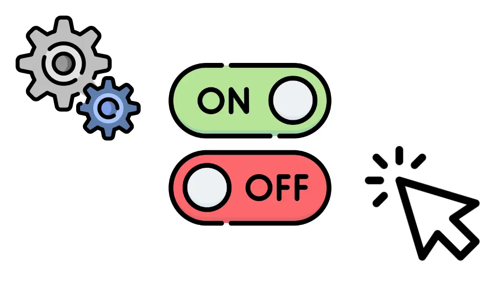 BiColor vision training customization with toggle settings and control icons